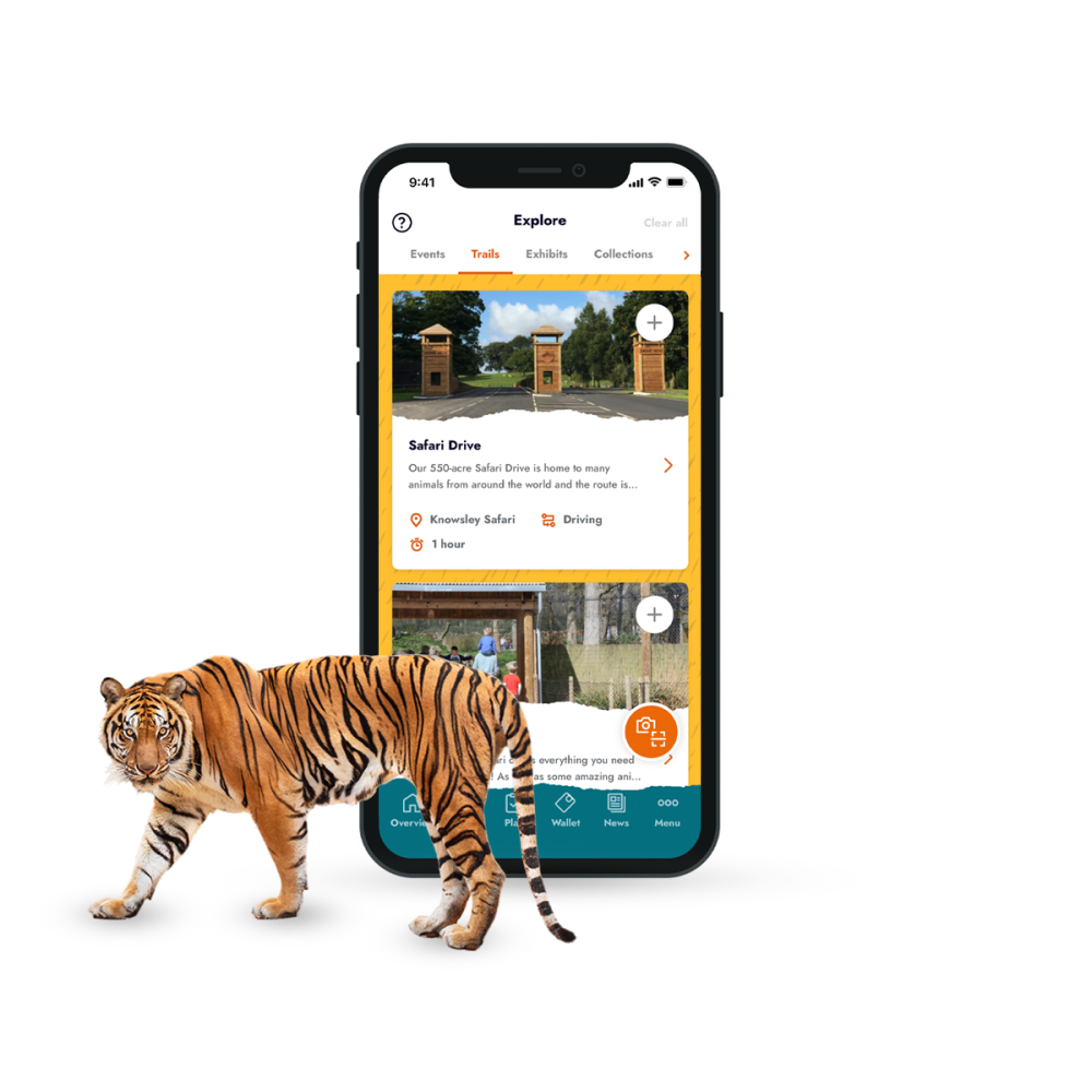 Knowsley Safari App for mobile phones
